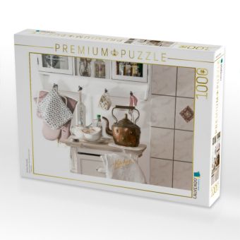 Produktbild: CALVENDO Puzzle K&uuml;chen-Romantik | 1000 Teile Lege-Gr&ouml;&szlig;e 64x48cm Foto-Puzzle f&uuml;r gl&uuml;ckliche Stunden