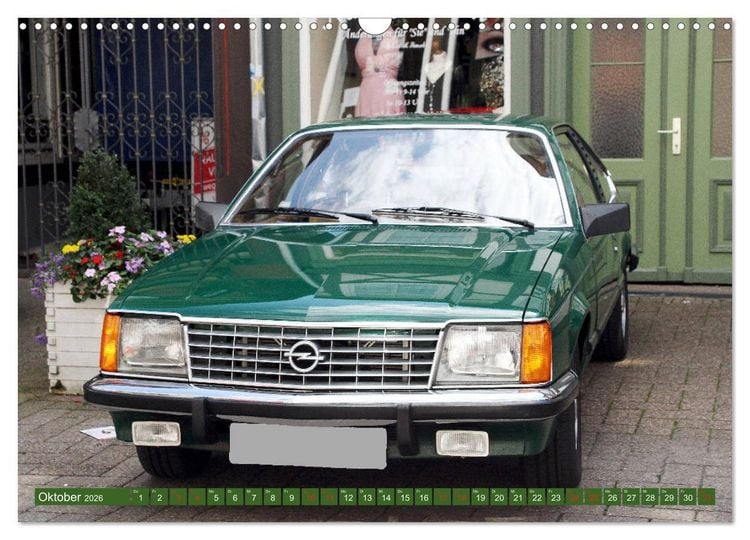 Produktbild: Opel Oldtimer mit dem Blitz (Wandkalender 2026 DIN A3 quer), CALVENDO Monatskalender