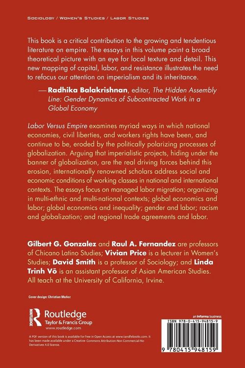 Produktbild: Labor Versus Empire