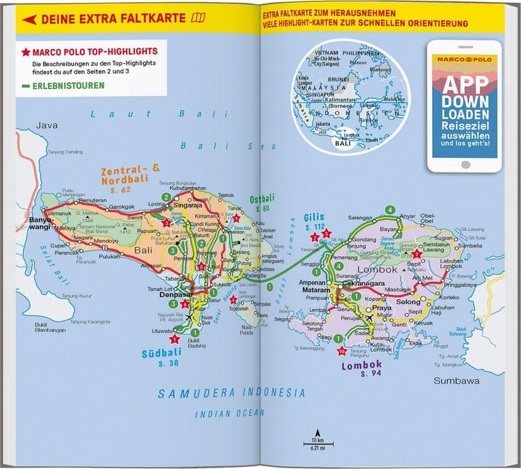 Produktbild: MARCO POLO Reisef&uuml;hrer Bali, Lombok, Gilis