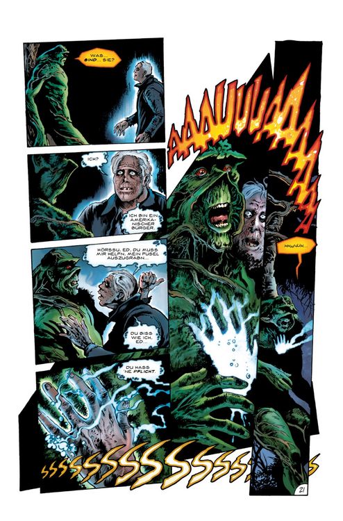 Produktbild: Swamp Thing von Alan Moore (Deluxe Edition)