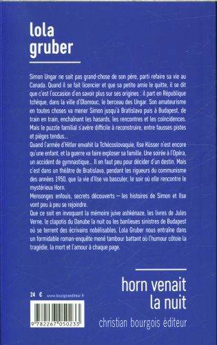 Produktbild: Horn venait la nuit