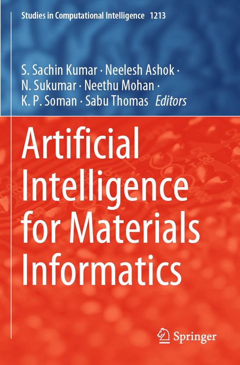 Produktbild: Artificial Intelligence for Materials Informatics