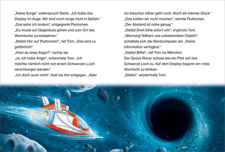 Produktbild: Der kleine Major Tom Band 10. Im Sog des schwarzen Lochs