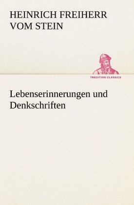 Produktbild: Lebenserinnerungen und Denkschriften