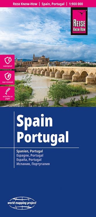 Produktbild: Reise Know-How Landkarte Spanien, Portugal | Spain, Portugal (1:900.000)