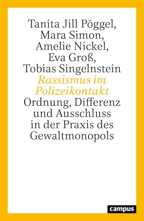 Produktbild: Rassismus im Polizeikontakt