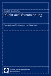 Produktbild: Pflicht und Verantwortung