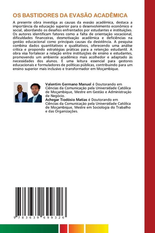 Produktbild: Os Bastidores Da Evas&atilde;o Acad&ecirc;mica