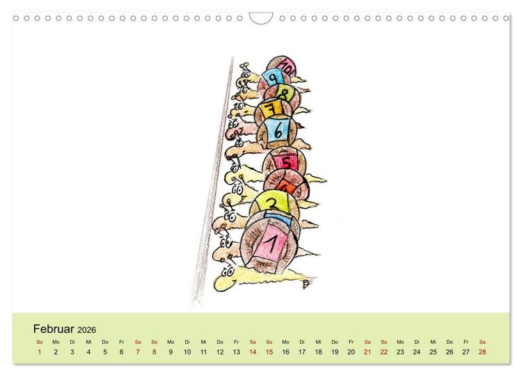 Produktbild: Gemeinsam stark (Wandkalender 2026 DIN A3 quer), CALVENDO Monatskalender