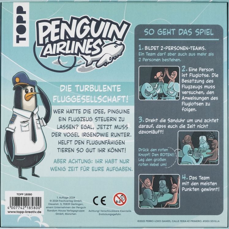 Produktbild: Penguin Airlines &ndash; Wer bringt den Vogel runter?