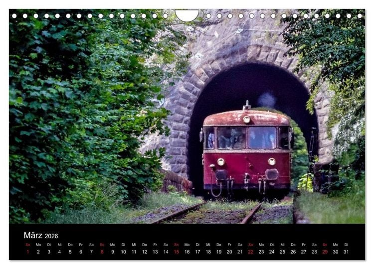 Produktbild: Der Nebenbahnretter (Wandkalender 2026 DIN A4 quer), CALVENDO Monatskalender