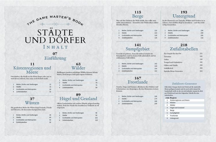Produktbild: The Game Master&rsquo;s Book: St&auml;dte und D&ouml;rfer