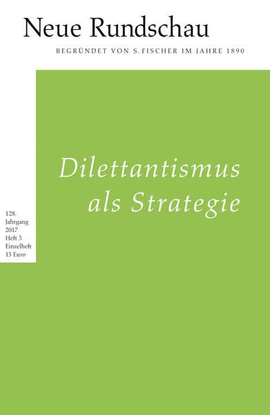 Produktbild: Neue Rundschau 2017/3