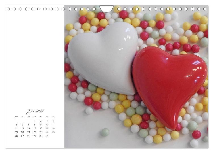 Produktbild: Ein Kalender voll Liebe (Wandkalender 2027 DIN A4 quer), CALVENDO Monatskalender