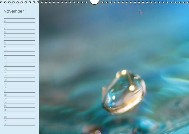 Produktbild: Geburtstagskalender "Wasser-Spiele" (Wandkalender immerw&auml;hrend DIN A3 quer)