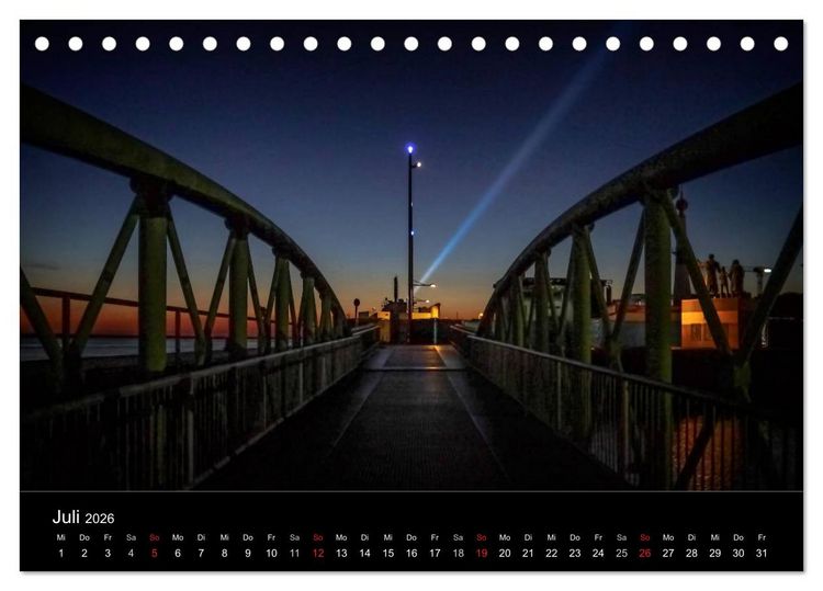 Produktbild: Bremerhaven - Blickpunkte (Tischkalender 2026 DIN A5 quer), CALVENDO Monatskalender