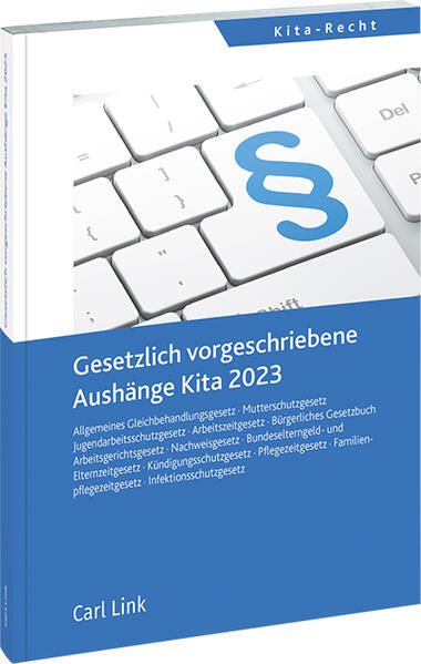 Produktbild: Gesetzlich vorgeschriebene Aush&auml;nge Kita 2023