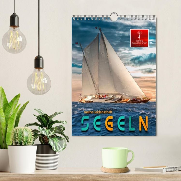 Produktbild: Segeln - meine Leidenschaft (Wandkalender 2026 DIN A4 hoch), CALVENDO Monatskalender