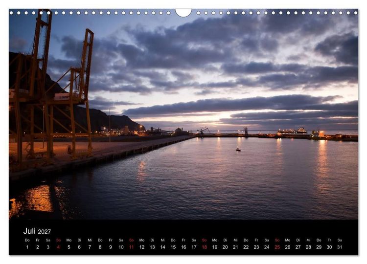 Produktbild: Eine Frachtschiffreise (Wandkalender 2027 DIN A3 quer), CALVENDO Monatskalender