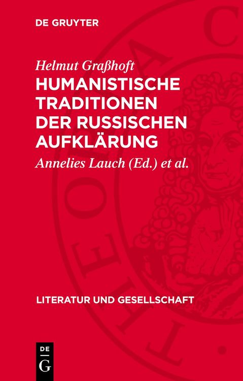 Produktbild: Humanistische Traditionen der russischen Aufkl&auml;rung