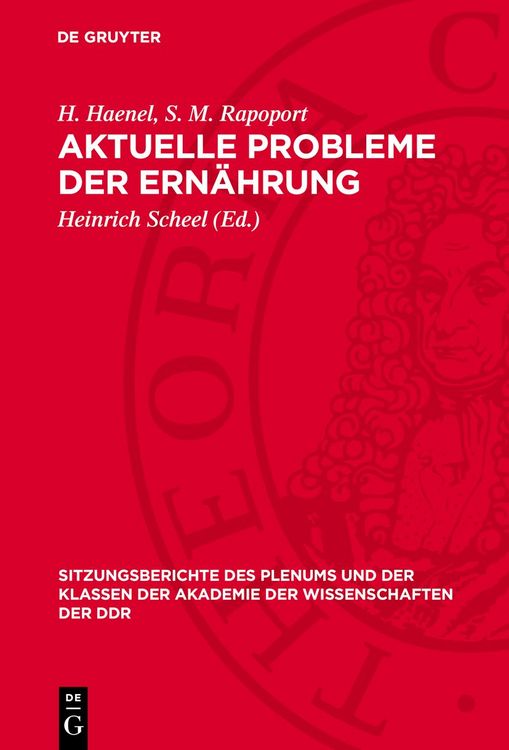 Produktbild: Aktuelle Probleme der Ern&auml;hrung