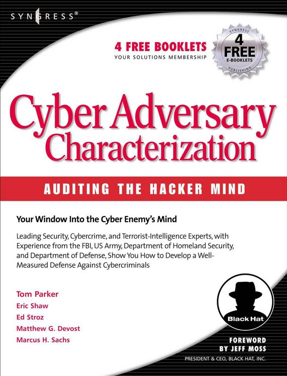Produktbild: Cyber Adversary Characterization