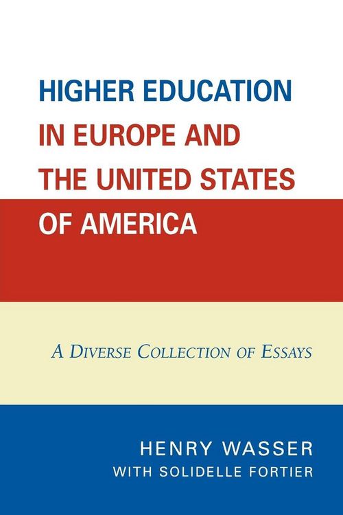 Produktbild: Higher Education in Europe and the United States of America