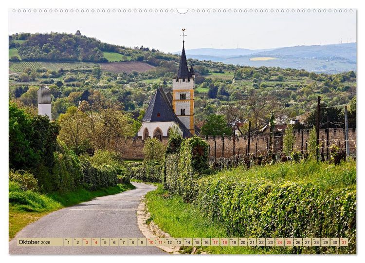 Produktbild: Ingelheim - Rotweinstadt am Rhein (Wandkalender 2026 DIN A2 quer), CALVENDO Monatskalender