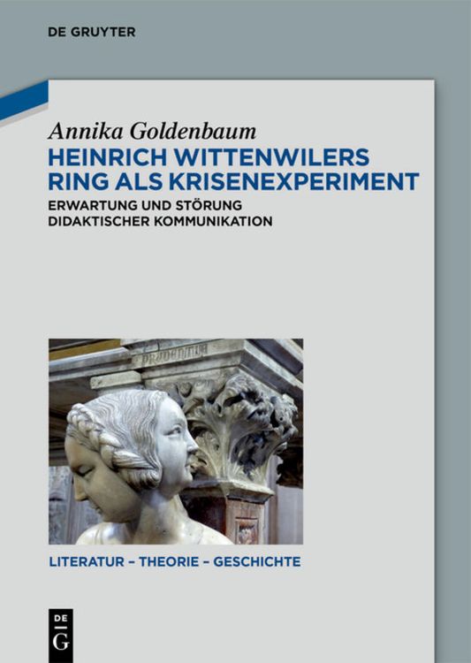 Produktbild: Heinrich Wittenwilers Ring als Krisenexperiment
