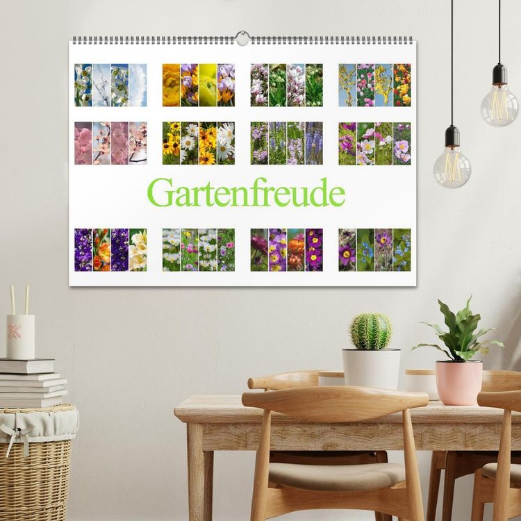 Produktbild: Gartenfreude (Wandkalender 2026 DIN A2 quer), CALVENDO Monatskalender