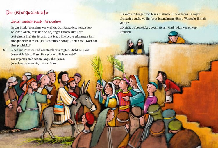 Produktbild: Die bunte Kinderbibel f&uuml;r dich. Farbenfroh illustrierte Bibel mit den wichtigen Bibelstellen. Spielerisch den Glauben entdecken: Christliche Kindergeschichten f&uuml;r Erstleser ab 6 Jahren