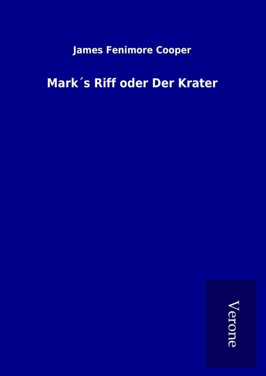 Produktbild: Mark&acute;s Riff oder Der Krater