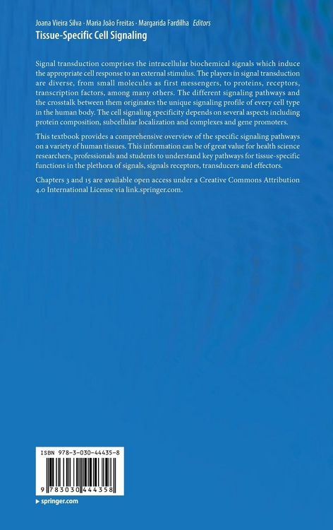 Produktbild: Tissue-Specific Cell Signaling