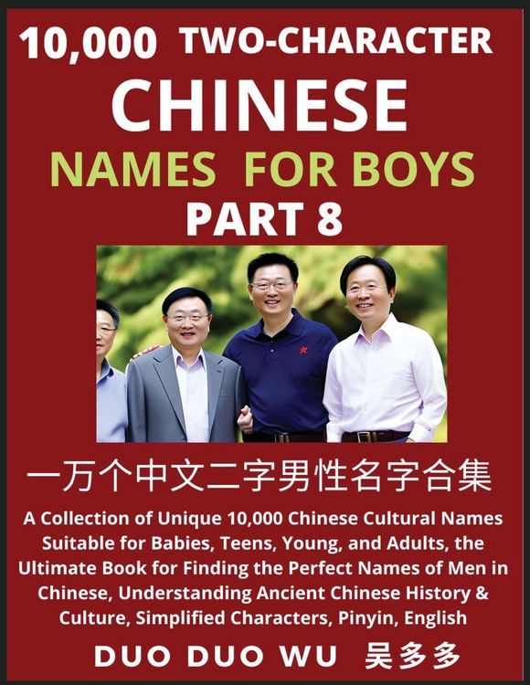 Produktbild: Learn Mandarin Chinese with Two-Character Chinese Names for Boys (Part 8)