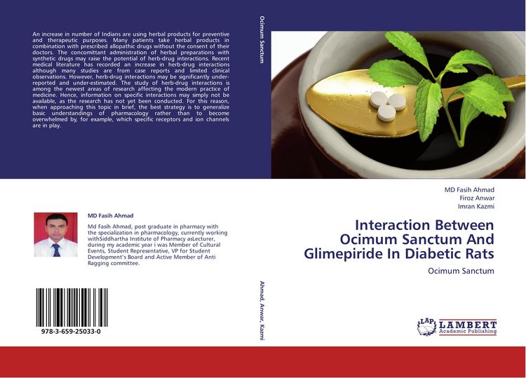 Produktbild: Interaction Between Ocimum Sanctum And Glimepiride In Diabetic Rats