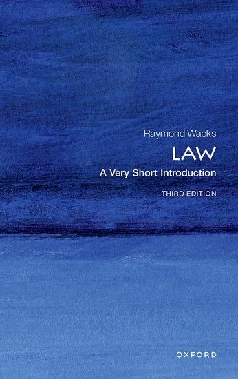 Produktbild: Law: A Very Short Introduction