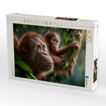 Produktbild: CALVENDO Puzzle Auf zu ersten selbstst&auml;ndigen Schw&uuml;ngen | 1000 Teile Lege-Gr&ouml;&szlig;e 64x48cm Foto-Puzzle f&uuml;r gl&uuml;ckliche Stunden