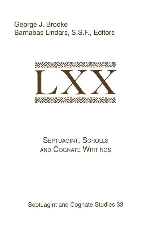 Produktbild: Septuagint, Scrolls, and Cognate Writings