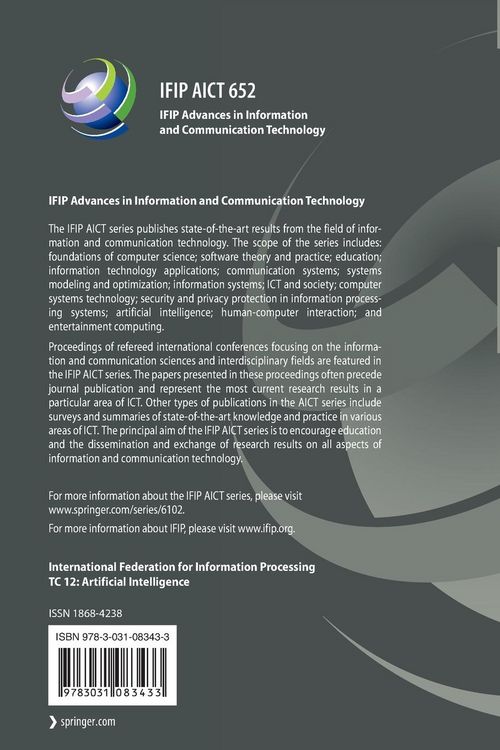 Produktbild: Artificial Intelligence Applications and Innovations. AIAI 2022 IFIP WG 12.5 International Workshops