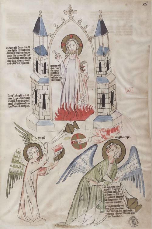 Produktbild: Vorzugsausgabe: Biblia Pauperum Apocalypsis