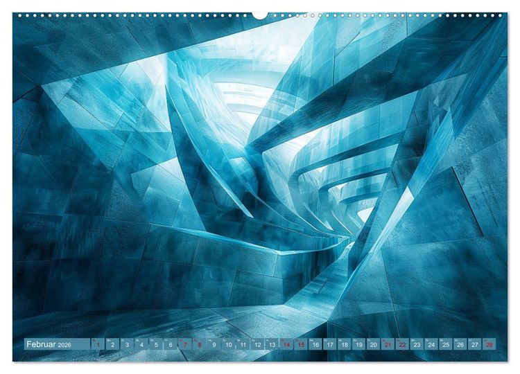 Produktbild: Architektonische Unm&ouml;glichkeiten (Wandkalender 2026 DIN A2 quer), CALVENDO Monatskalender
