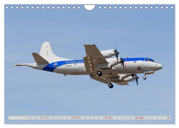Produktbild: Marineflieger 2026 (Wandkalender 2026 DIN A4 quer), CALVENDO Monatskalender