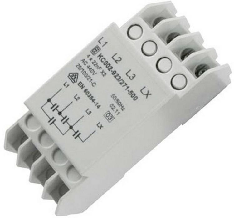 Produktbild: Allnet ALLL168X Phasenkoppler Baustein Eingangsspannung (Bereich): 400 V/AC (max.)