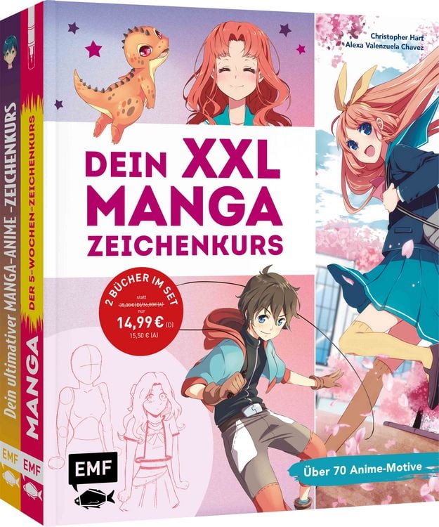 Produktbild: Dein XXL-Manga-Zeichenkurs