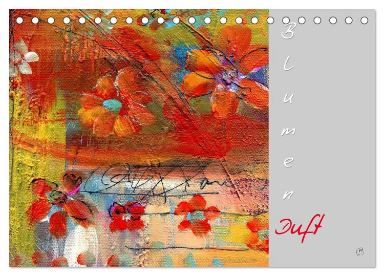 Produktbild: Blumenduft (Tischkalender 2026 DIN A5 quer), CALVENDO Monatskalender