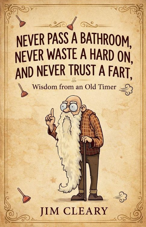 Produktbild: Never Pass a Bathroom, Never Waste a Hard On, and Never Trust a Fart