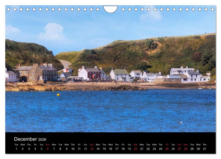 Produktbild: Wales (Wall Calendar 2026 DIN A4 landscape), CALVENDO 12 Month Wall Calendar