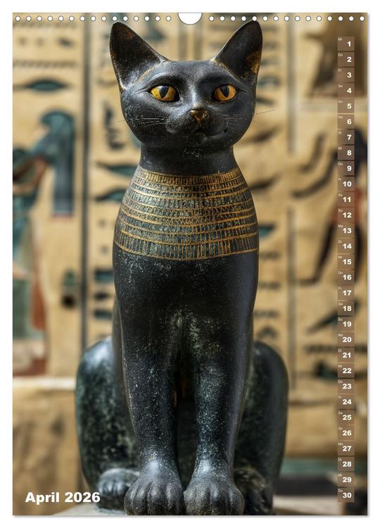 Produktbild: &Auml;gyptische Algorithmen - K&uuml;nstliche Intelligenz trifft auf das alte &Auml;gypten (Wandkalender 2026 DIN A3 hoch), CALVENDO Monatskalender