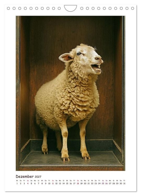 Produktbild: Wer f&auml;hrt denn da? Ein tierisches Paternoster Vergn&uuml;gen (Wandkalender 2027 DIN A4 hoch), CALVENDO Monatskalender